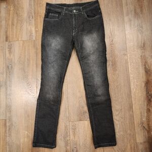 Street & Steel Oakland Jeans Black Cycle Gear Riding Protection Women's size 6